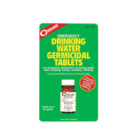 Coghlans Coghlan's Drinking Water Tablets 50 pk 7620
